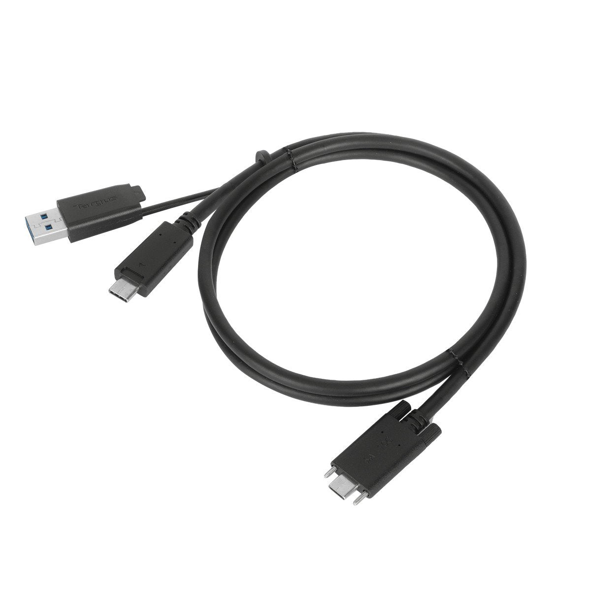 Targus ACC1133GLX USB cable USB 3.2 Gen 1 (3.1 Gen 1) 39.4" (1 m) USB C Black