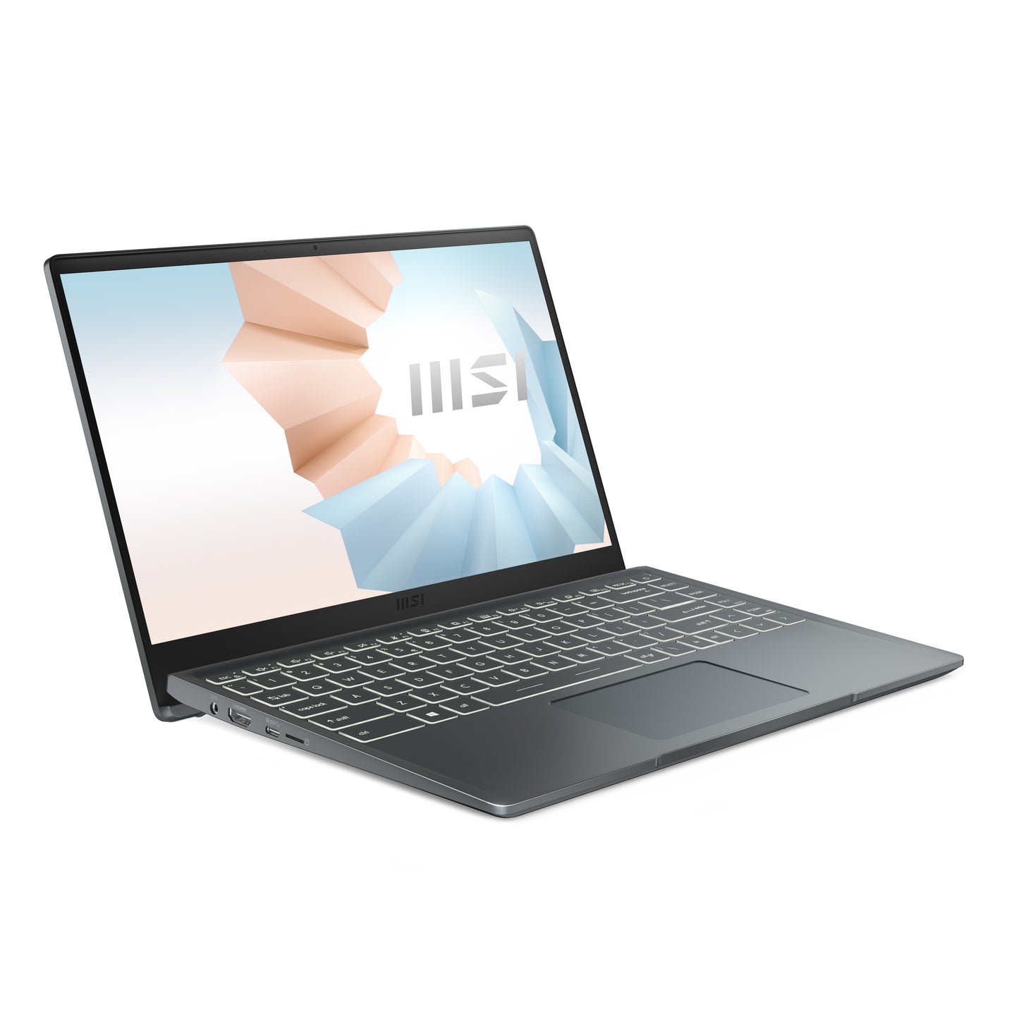 MSI Modern 14 B10MW-256 Intel® Core™ i7 i7-10510U Laptop 14" Full HD 16 GB DDR4-SDRAM 512 GB SSD Wi-Fi 5 (802.11ac) Windows 10 Pro Gray