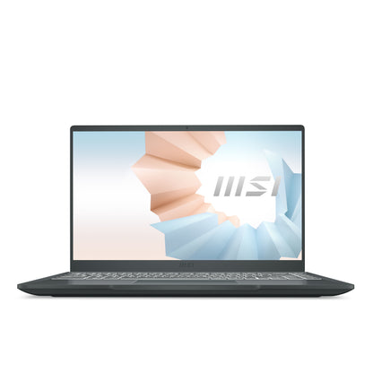 MSI Modern 14 B10MW-256 Intel® Core™ i7 i7-10510U Laptop 14" Full HD 16 GB DDR4-SDRAM 512 GB SSD Wi-Fi 5 (802.11ac) Windows 10 Pro Gray