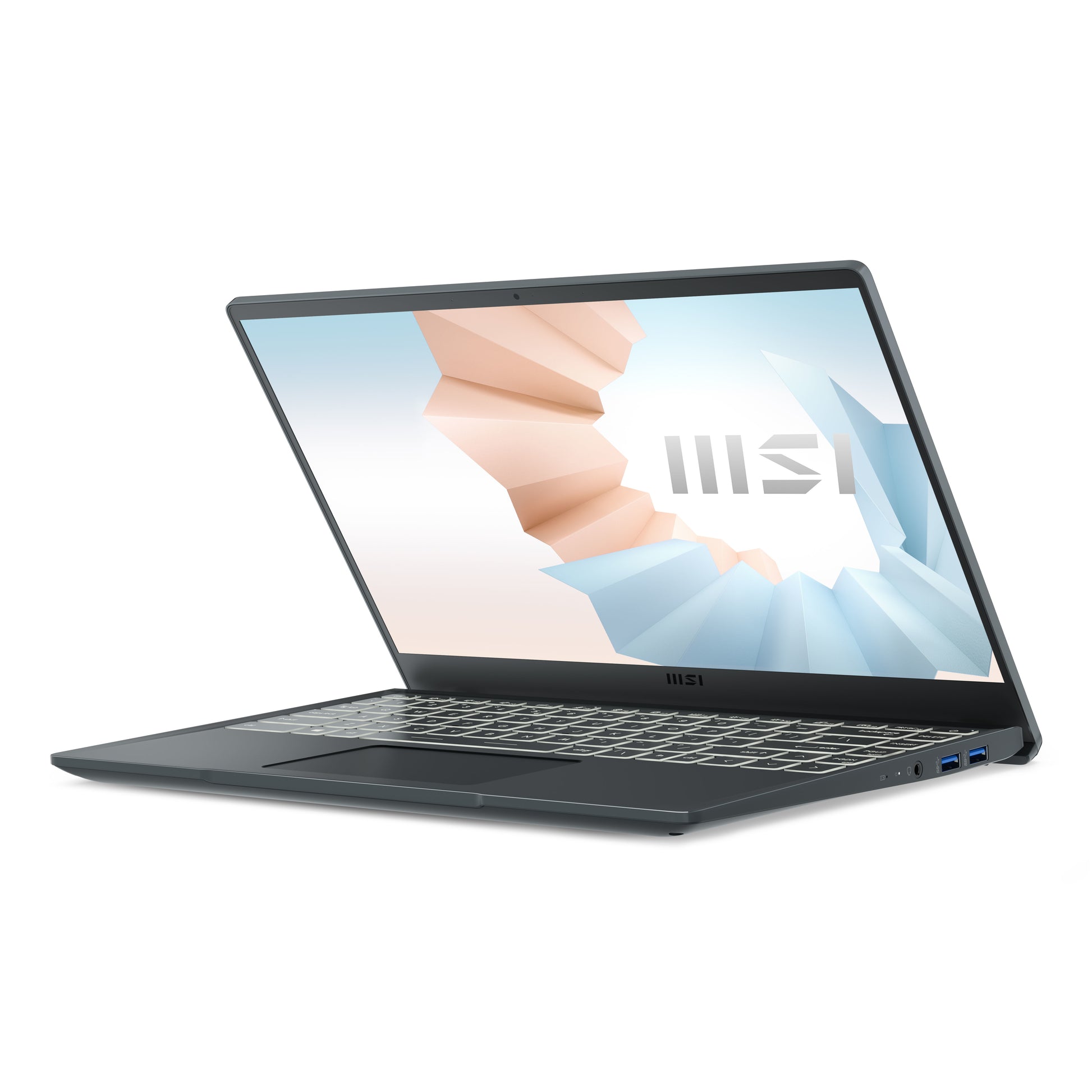 MSI Modern 14 B11SB-083 Intel® Core™ i7 i7-1165G7 Laptop 14" Full HD 16 GB DDR4-SDRAM 1 TB SSD NVIDIA GeForce MX450 Wi-Fi 5 (802.11ac) Windows 10 Pro Gray