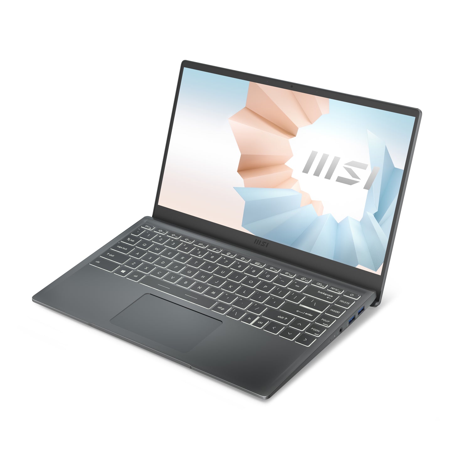 MSI Modern 14 B11SB-084 Intel® Core™ i5 i5-1135G7 Laptop 14" Full HD 8 GB DDR4-SDRAM 1 TB SSD NVIDIA GeForce MX450 Wi-Fi 5 (802.11ac) Windows 10 Pro Gray
