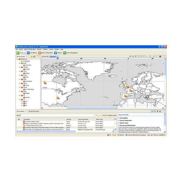 APC AP9482 network management device Ethernet LAN