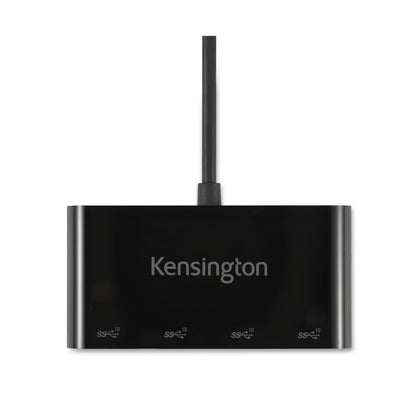 Kensington CH1200 USB 3.2 Gen 2 (3.1 Gen 2) Type-C 10000 Mbit/s Black