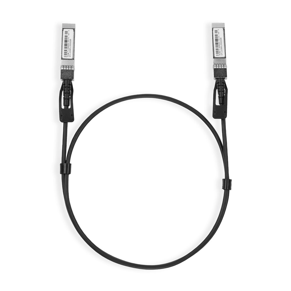 TP-Link TL-SM5220-1M InfiniBand/fibre optic cable 39.4" (1 m) SFP+ DAC Black