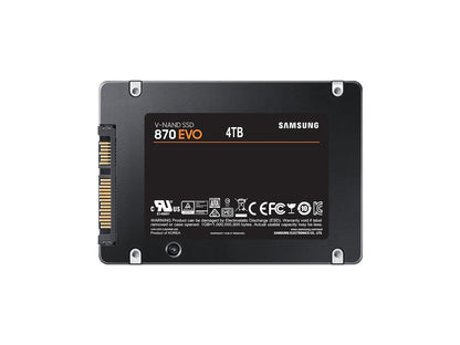 Samsung 870 EVO 4 TB 2.5" Serial ATA III V-NAND MLC