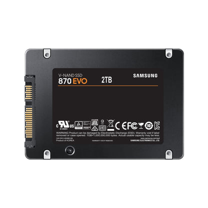 Samsung 870 EVO 2 TB 2.5" Serial ATA III V-NAND MLC