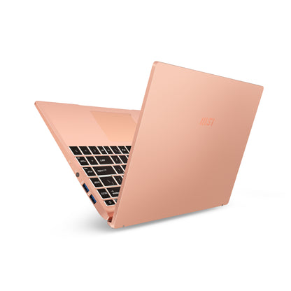 MSI Modern 14 B11SB-290 Intel® Core™ i7 i7-1165G7 Laptop 14" Full HD 16 GB DDR4-SDRAM 512 GB SSD NVIDIA GeForce MX450 Wi-Fi 6 (802.11ax) Windows 10 Home Beige