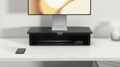Kensington UVStand™ Monitor Stand with UVC Sanitization Compartment