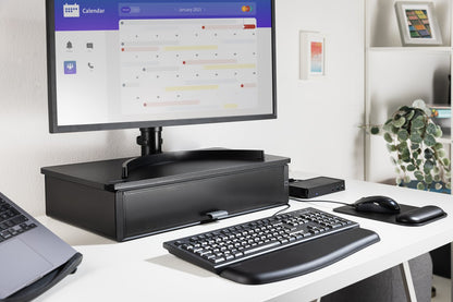 Kensington UVStand™ Monitor Stand with UVC Sanitization Compartment