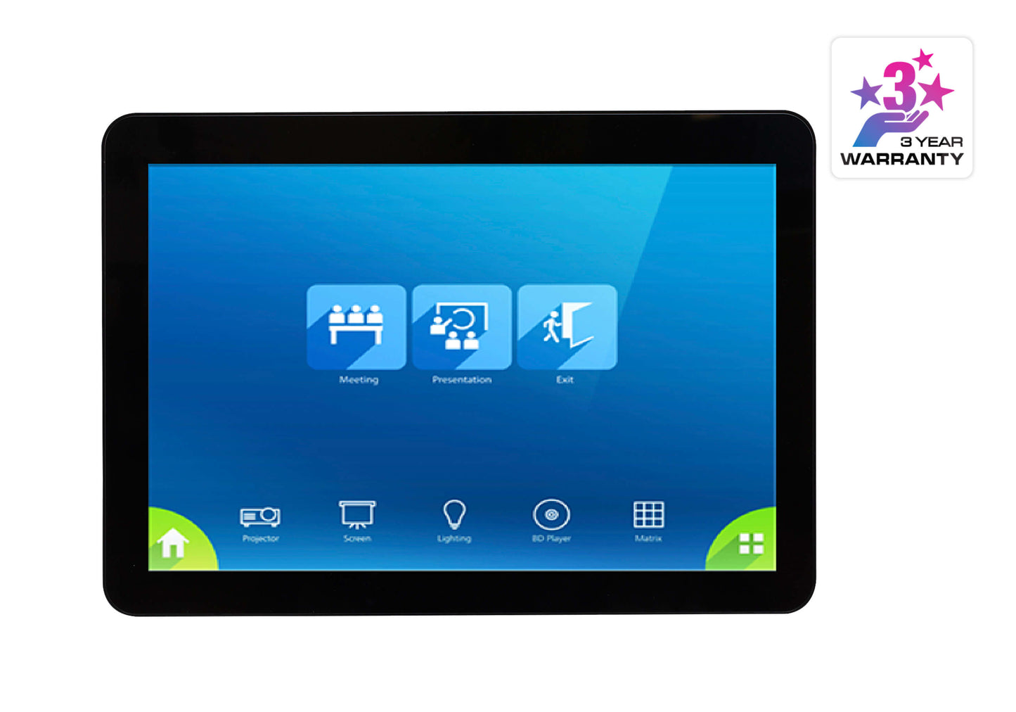 ATEN VK330-AT meeting room display 10.1" 1280 x 800 pixels LCD Black Plastic