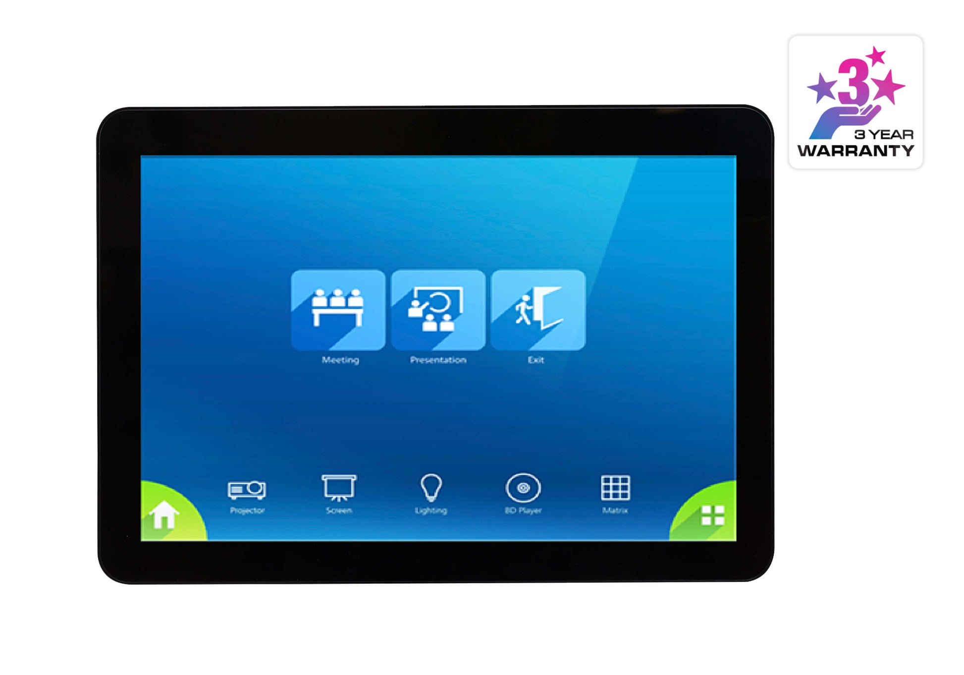 ATEN VK330-AT meeting room display 10.1" 1280 x 800 pixels LCD Black Plastic