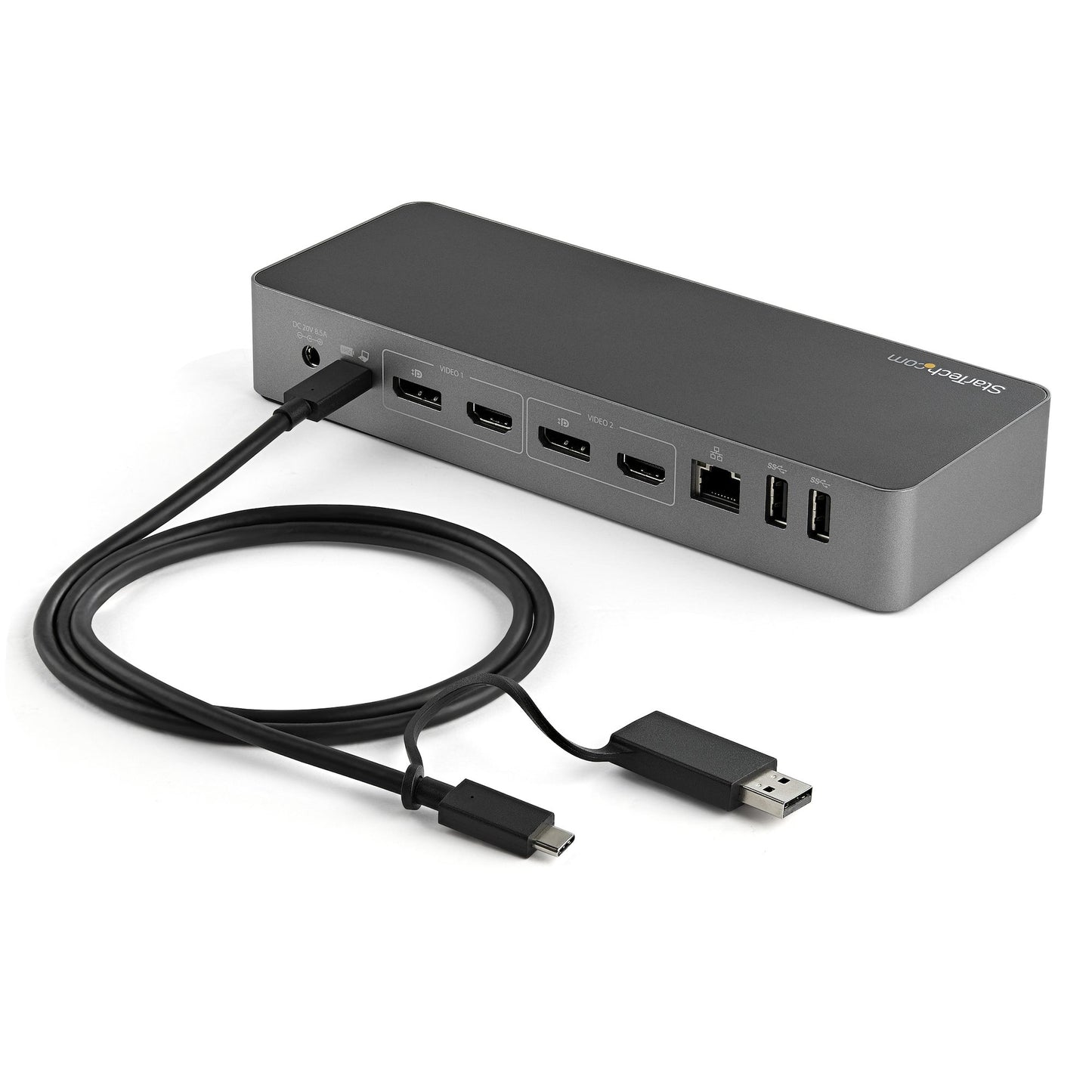 StarTech.com USBCCADP USB cable USB 3.2 Gen 2 (3.1 Gen 2) 39.4" (1 m) USB C Black