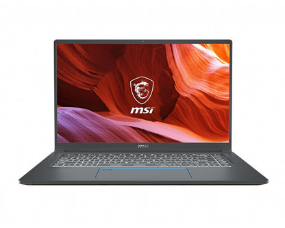 MSI Prestige A10SC-439 Intel® Core™ i7 i7-10710U Laptop 15.6" 4K Ultra HD 32 GB DDR4-SDRAM 1 TB SSD NVIDIA® GeForce® GTX 1650 Max-Q Wi-Fi 6 (802.11ax) Windows 10 Pro Gray