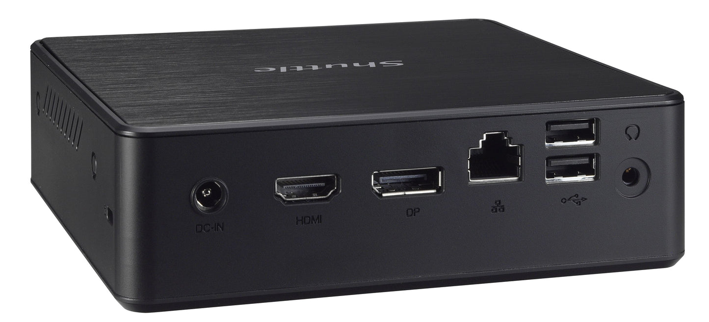 Shuttle NC10U PC/workstation barebone Nettop Black 4205U Intel SoC BGA 1528 1.8 GHz