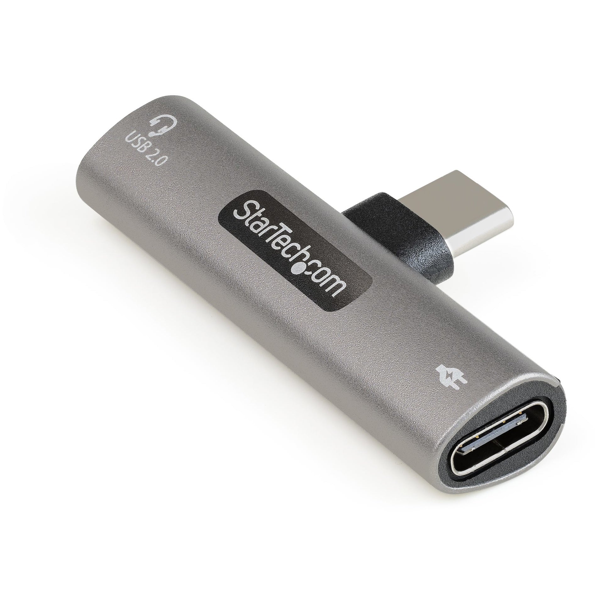 StarTech.com CDP2CAPDM laptop dock/port replicator USB 2.0 Type-C Silver
