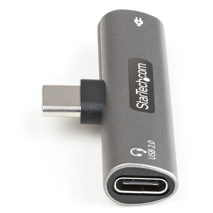 StarTech.com CDP2CAPDM laptop dock/port replicator USB 2.0 Type-C Silver