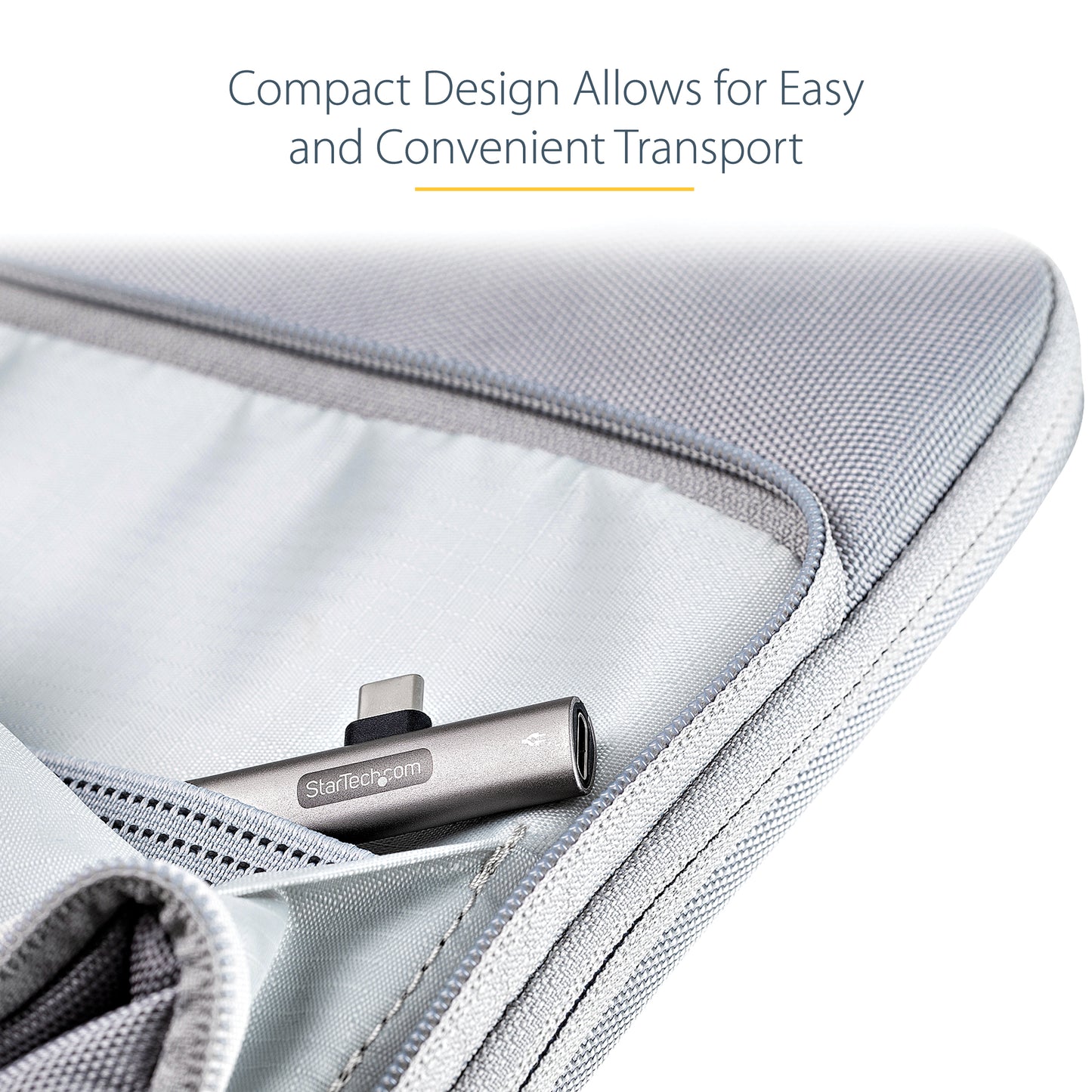 StarTech.com CDP2CAPDM laptop dock/port replicator USB 2.0 Type-C Silver
