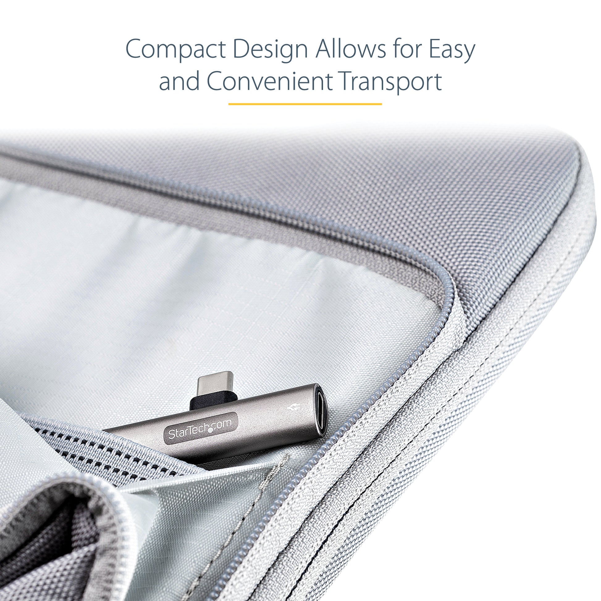StarTech.com CDP2CAPDM laptop dock/port replicator USB 2.0 Type-C Silver