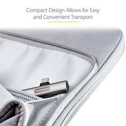 StarTech.com CDP2CAPDM laptop dock/port replicator USB 2.0 Type-C Silver