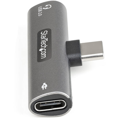 StarTech.com CDP2CAPDM laptop dock/port replicator USB 2.0 Type-C Silver