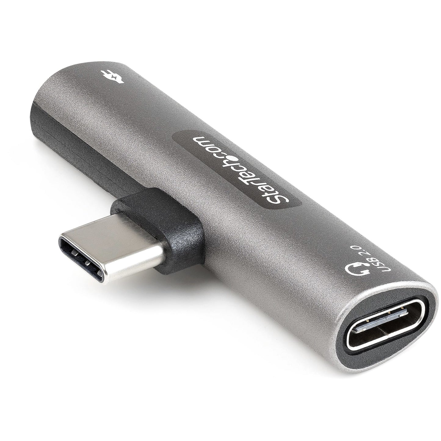 StarTech.com CDP2CAPDM laptop dock/port replicator USB 2.0 Type-C Silver