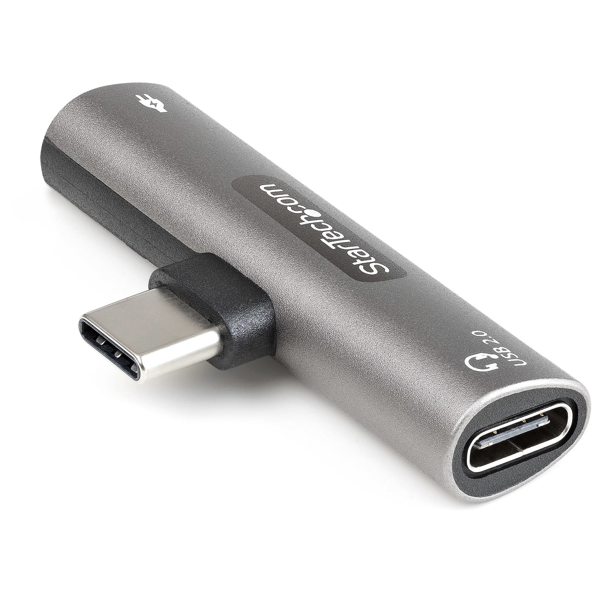 StarTech.com CDP2CAPDM laptop dock/port replicator USB 2.0 Type-C Silver