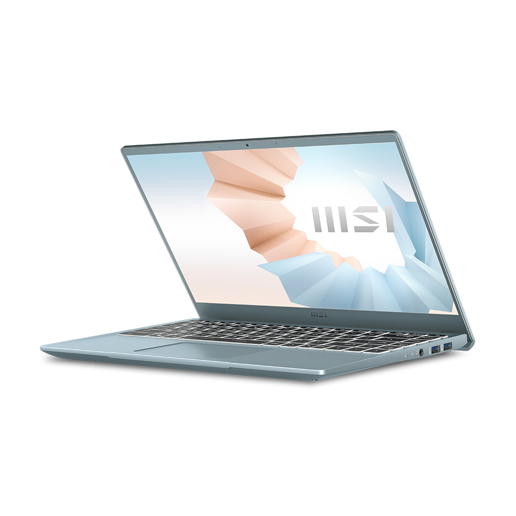 MSI Modern B11MO-611 Intel® Core™ i5 i5-1135G7 Laptop 14" Full HD 8 GB DDR4-SDRAM 512 GB SSD Wi-Fi 5 (802.11ac) Windows 10 Home Blue