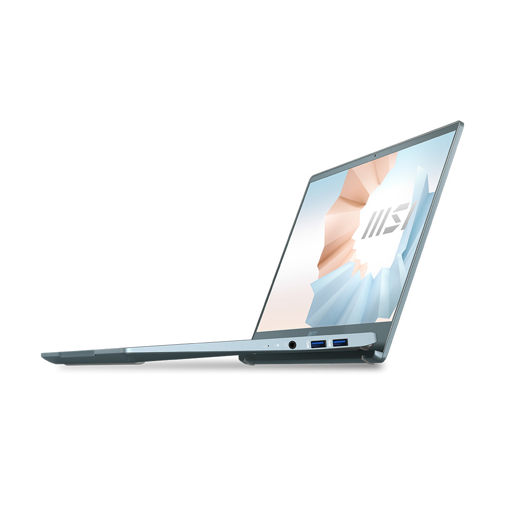 MSI Modern B11MO-611 Intel® Core™ i5 i5-1135G7 Laptop 14" Full HD 8 GB DDR4-SDRAM 512 GB SSD Wi-Fi 5 (802.11ac) Windows 10 Home Blue