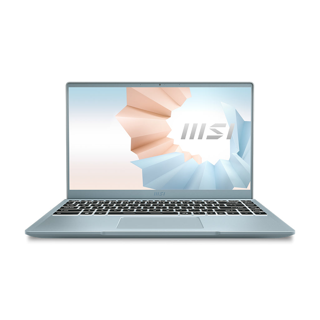 MSI Modern B11MO-611 Intel® Core™ i5 i5-1135G7 Laptop 14" Full HD 8 GB DDR4-SDRAM 512 GB SSD Wi-Fi 5 (802.11ac) Windows 10 Home Blue