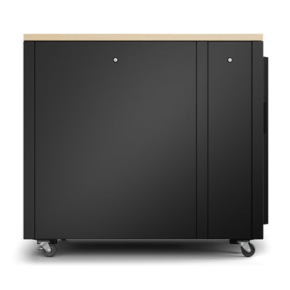 APC AR4017A rack cabinet 17U Freestanding rack Black, Maple color