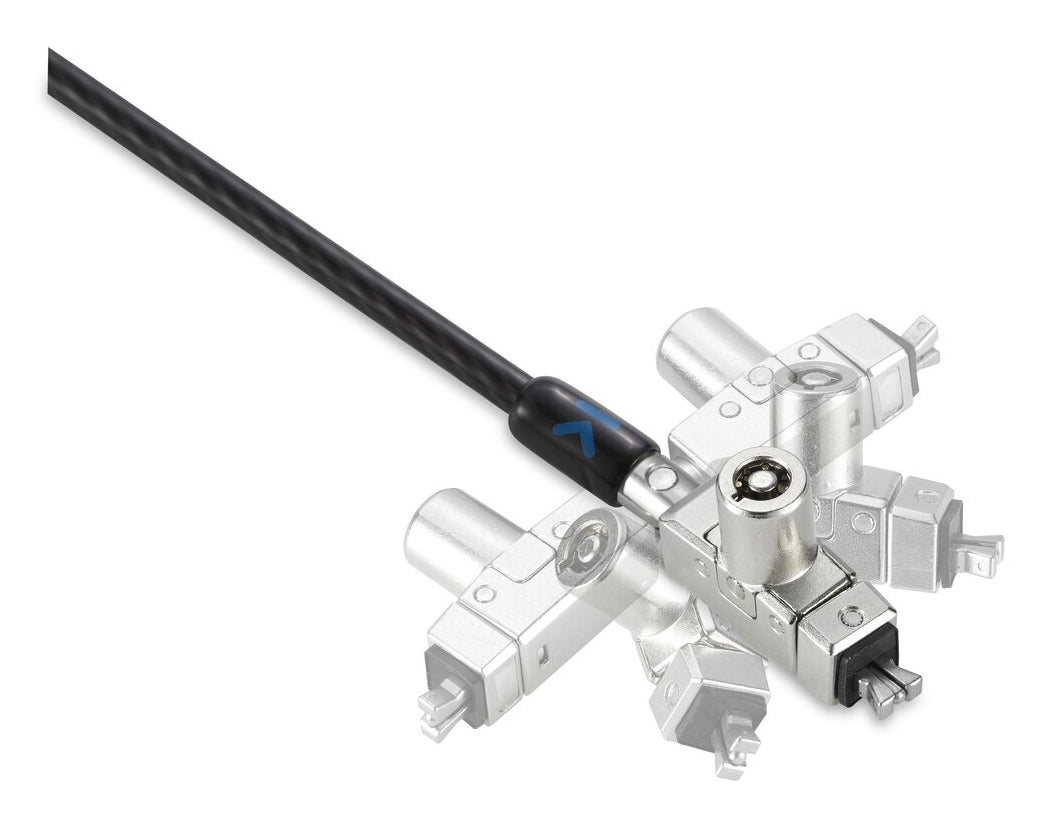 Kensington Slim N17 2.0 cable lock Silver 70.9" (1.8 m)