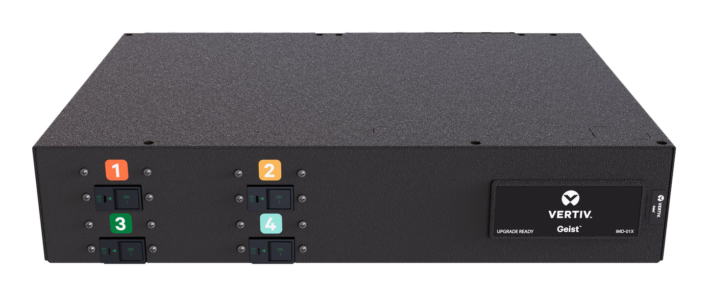 Vertiv PowerIT VP1U62A0 power distribution unit (PDU) 24 AC outlet(s) 2U Black