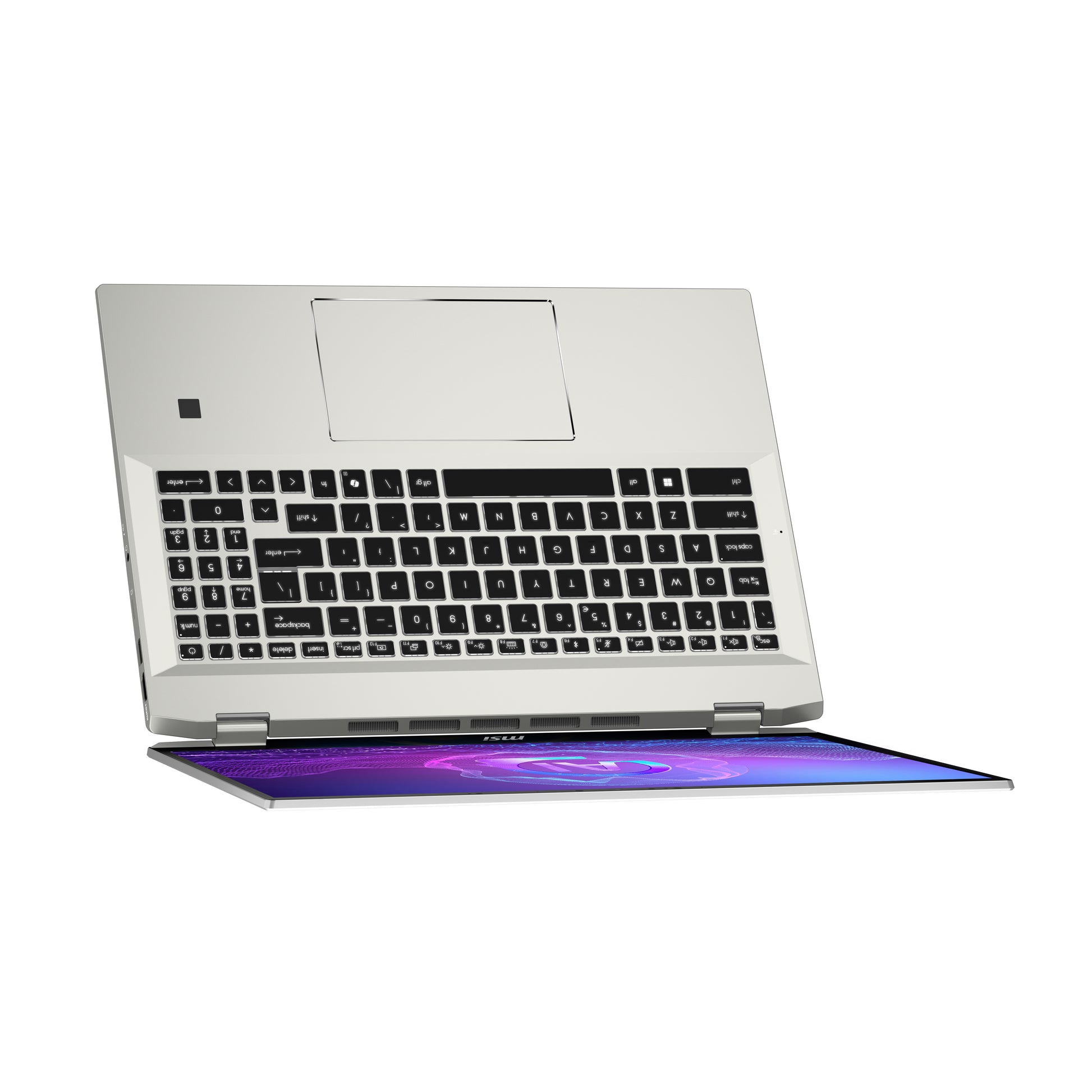 MSI Prestige A16 AI+ A3HMG-016US AMD Ryzen AI 9 365 Laptop 16" Quad HD+ 32 GB LPDDR5x-SDRAM 1 TB SSD Wi-Fi 7 (802.11be) Windows 11 Home Silver