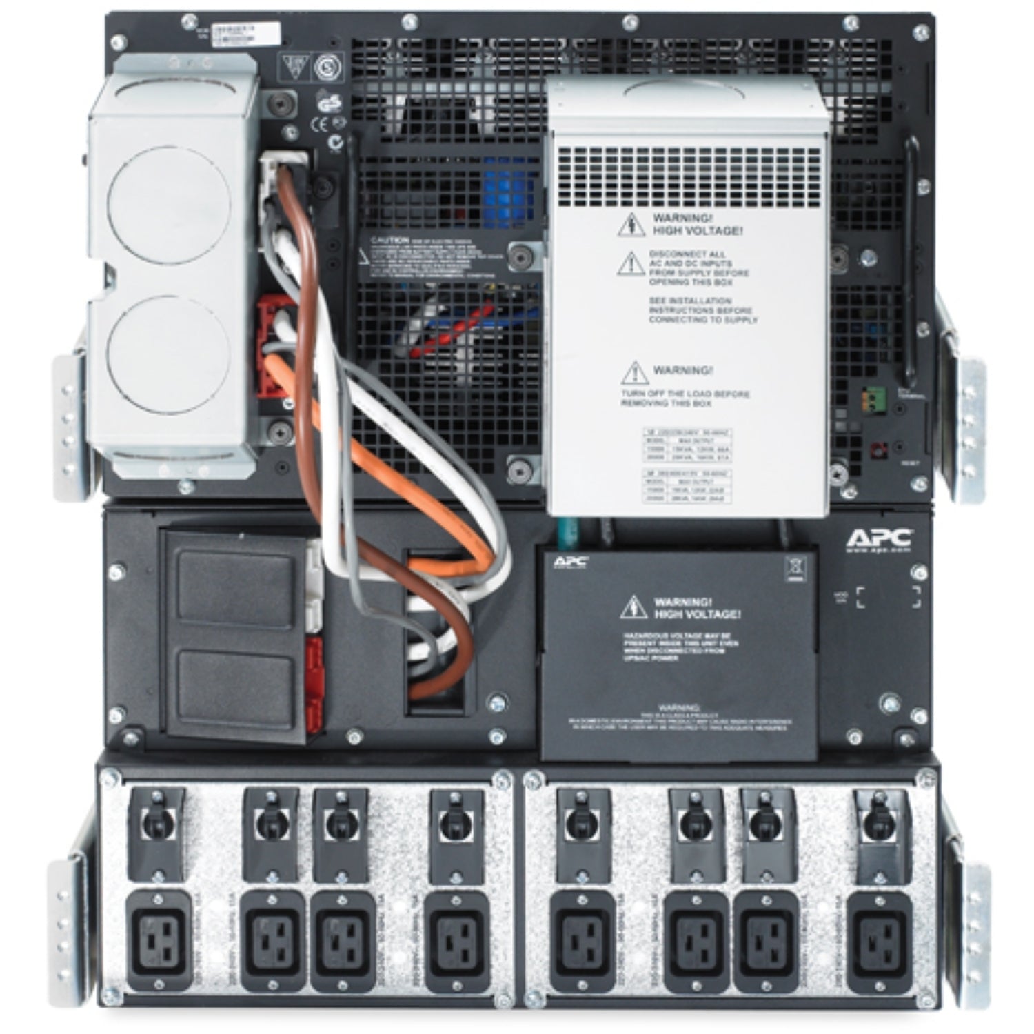 APC Smart-UPS On-Line uninterruptible power supply (UPS) Double-conversion (Online) 20 kVA 16000 W 8 AC outlet(s)