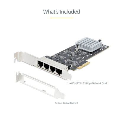 StarTech.com PR42GI-NETWORK-CARD network card Internal Ethernet 2500 Mbit/s