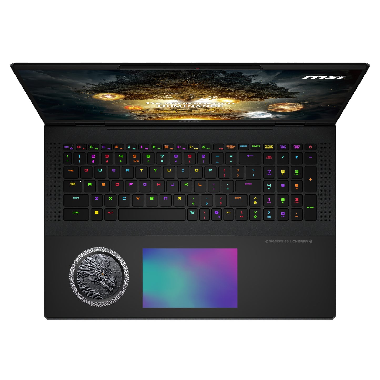 MSI Titan 18 HX DRAGON EDITION NORSE MYTH A2XWIG-442US Intel Core Ultra 9 285HX Laptop 18" UHD+ 64 GB DDR5-SDRAM 6 TB SSD NVIDIA GeForce RTX 5080 Wi-Fi 7 (802.11be) Windows 11 Pro Black