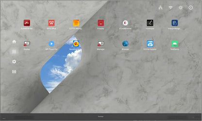 Viewsonic LDP163-181 signage display Digital signage flat panel 163" LCD Wi-Fi 600 cd/m² Full HD Black Android 9.0