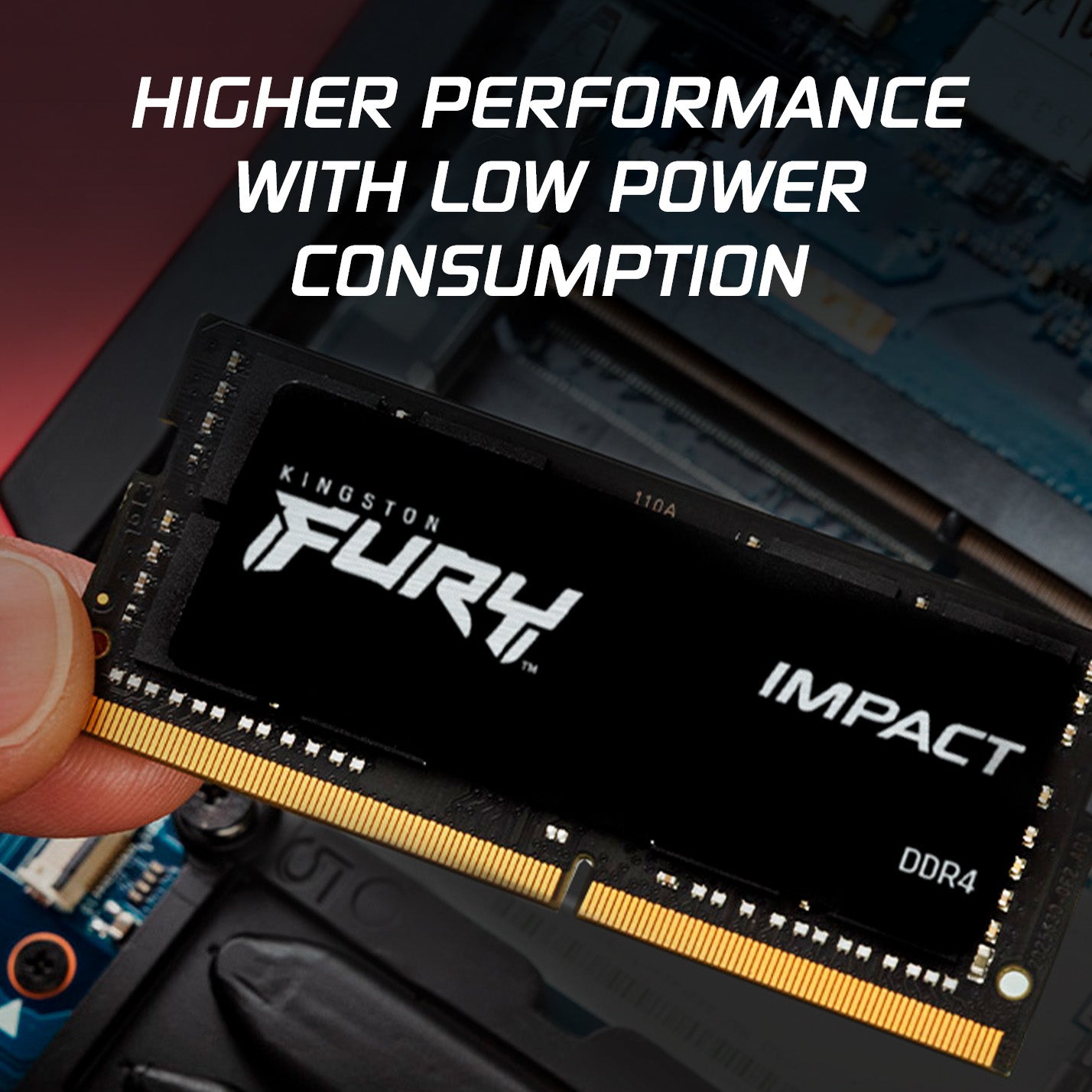 Kingston Technology FURY Impact memory module 8 GB 1 x 8 GB DDR4 3200 MT/s