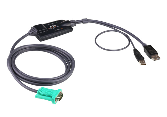 ATEN CV190 KVM cable Black 70.9" (1.8 m)