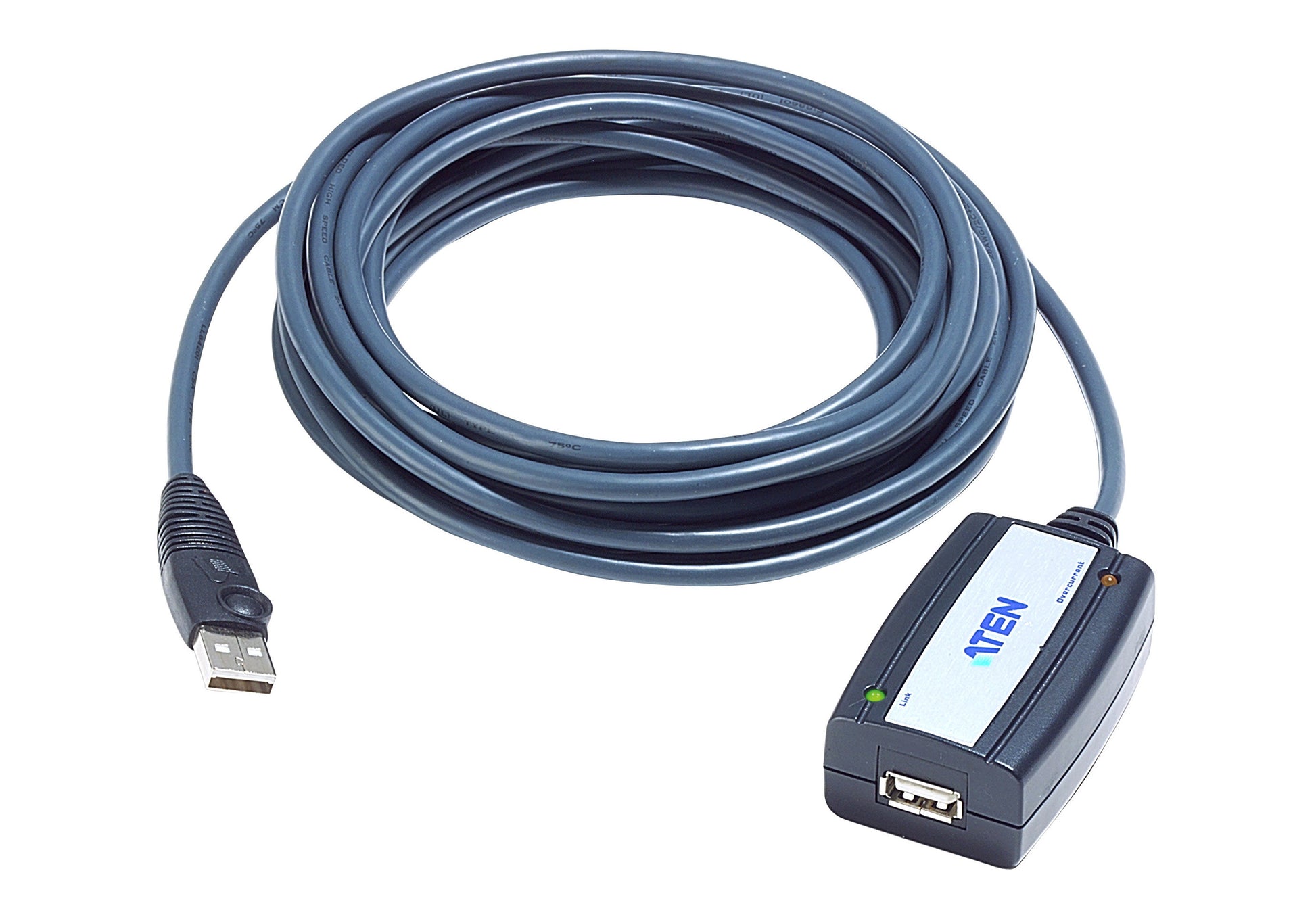 ATEN UE250 USB cable USB 2.0 196.9" (5 m) USB A Black