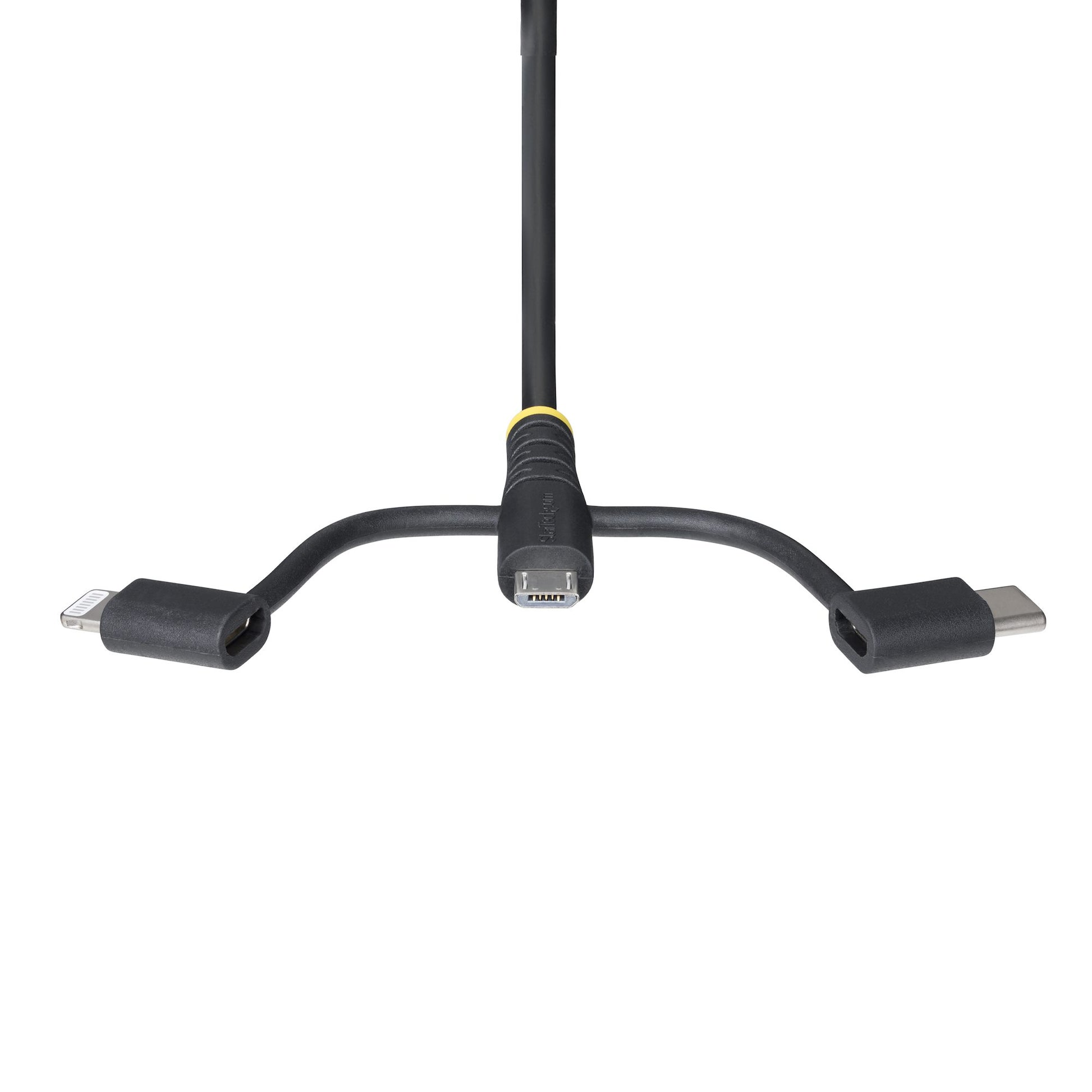 StarTech.com RLTCUB1MBK USB cable USB 2.0 39.4" (1 m) USB A Micro-USB B Black