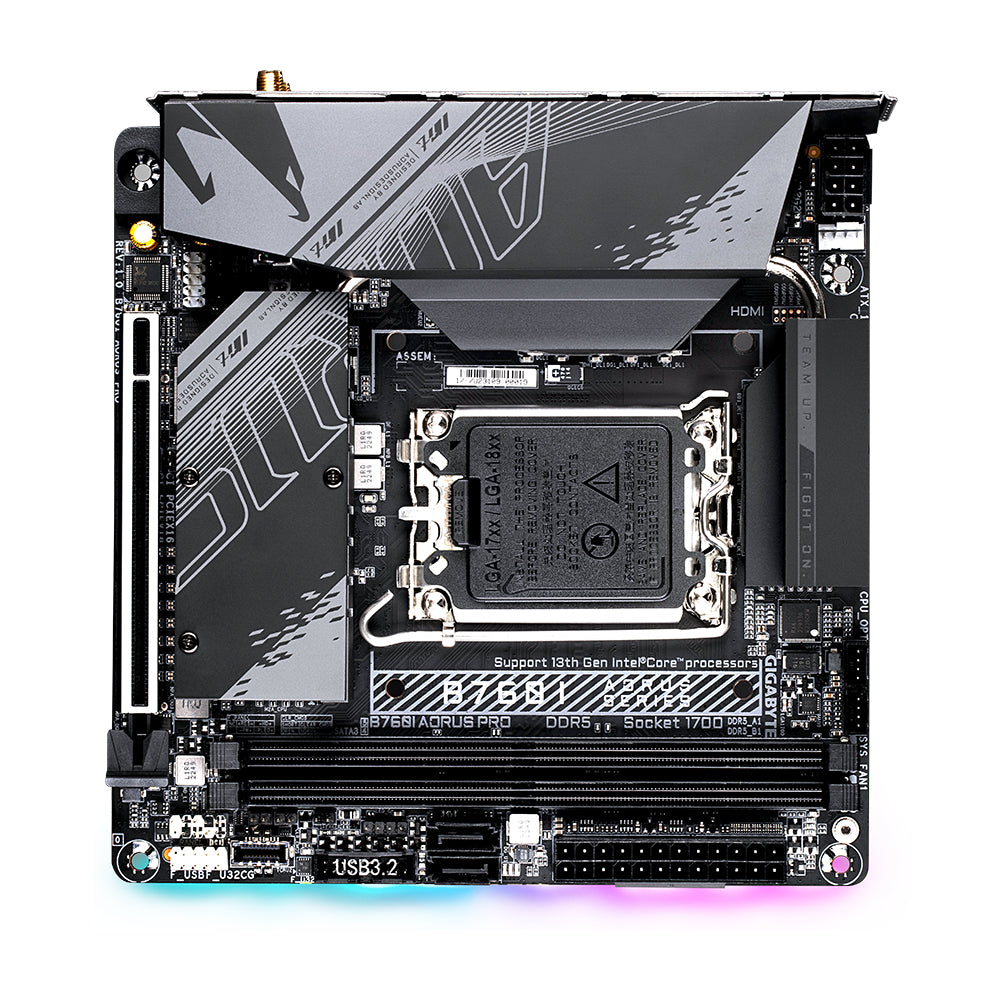 GIGABYTE B760I AORUS PRO motherboard Intel B760 Express LGA 1700 mini ITX