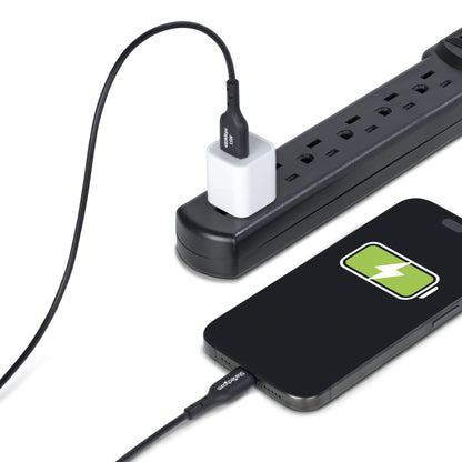 StarTech.com USB2AC6FBKE10PK USB cable USB 2.0 70.9" (1.8 m) USB A USB C Black