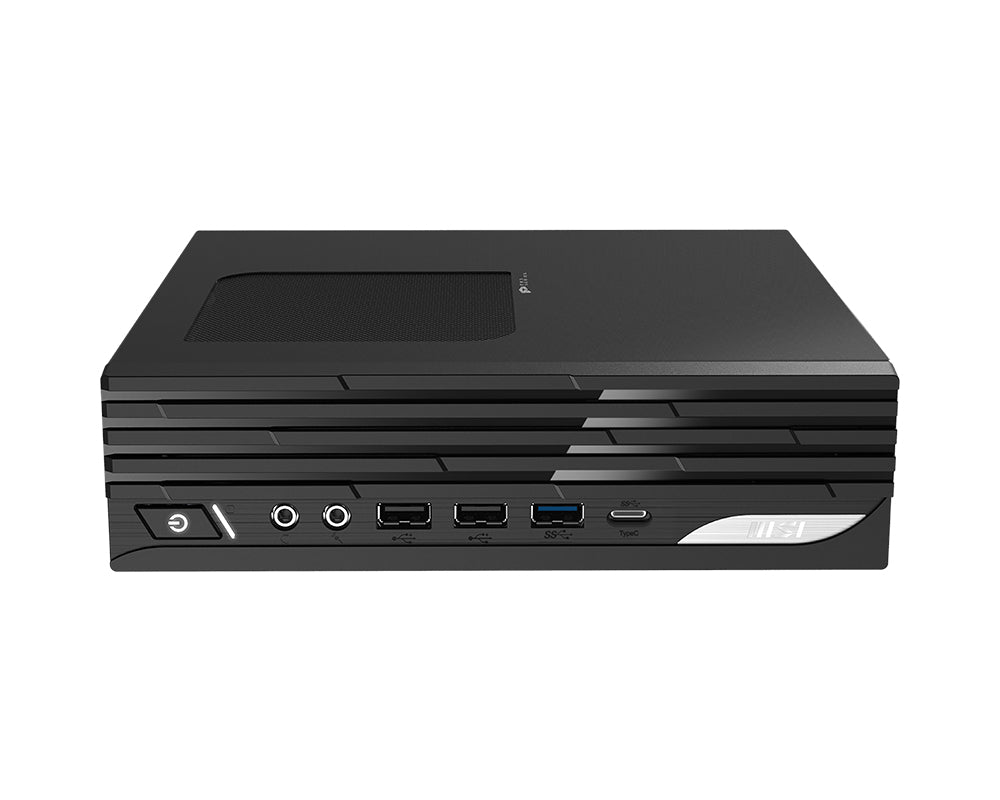 MSI Pro DP21 14M-1001US Intel® Core™ i5 i5-14400 16 GB DDR5-SDRAM 1 TB SSD Windows 11 Home Desktop Mini PC Black