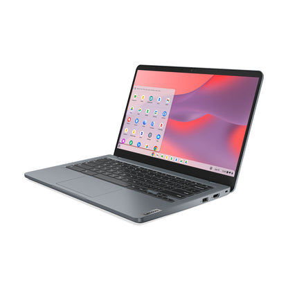 Lenovo 14e Chromebook Gen 3 Intel® N N100 14" Full HD 8 GB LPDDR5-SDRAM 64 GB eMMC Wi-Fi 6E (802.11ax) ChromeOS English Gray