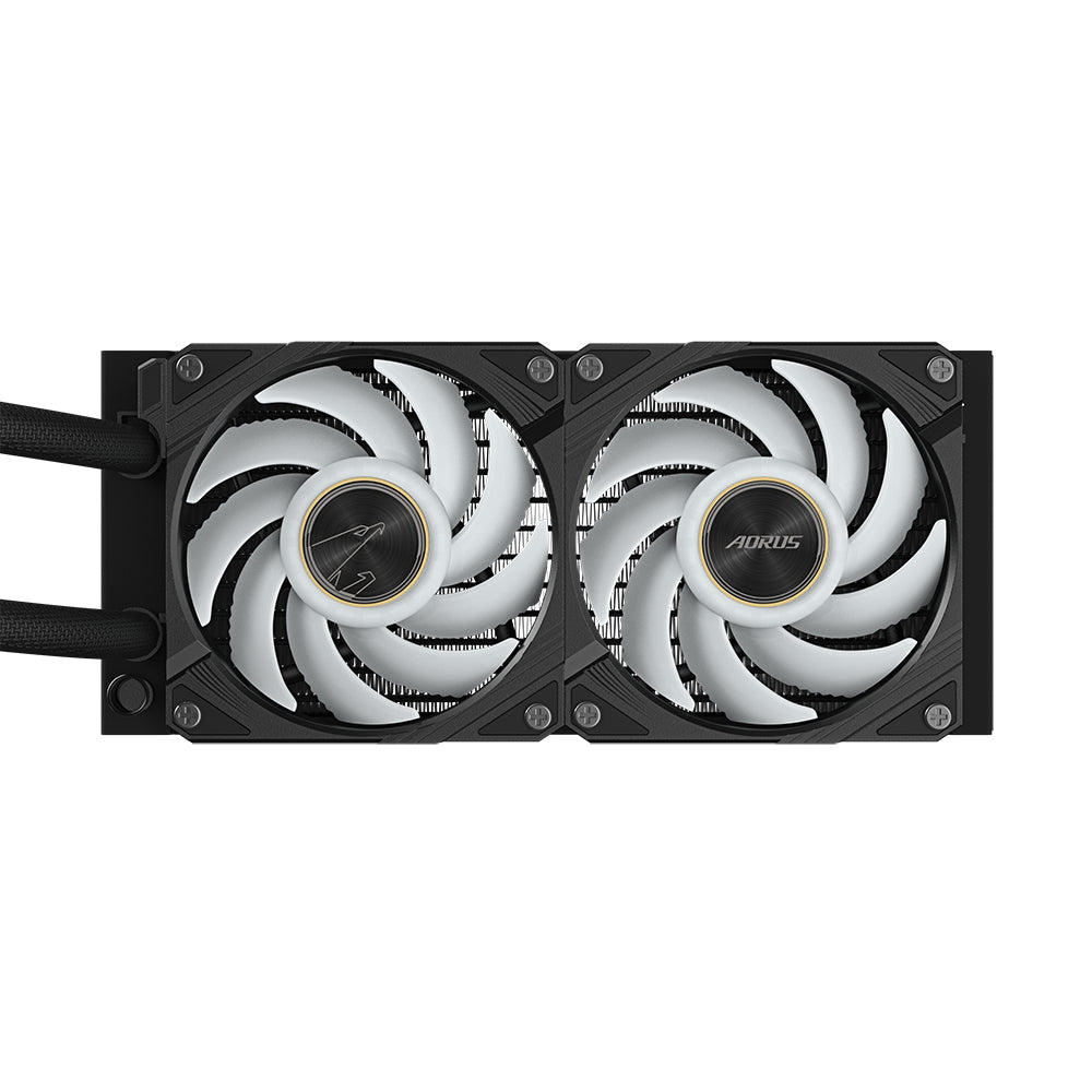 GIGABYTE AORUS WATERFORCE X II 240 Processor All-in-one liquid cooler 4.72" (12 cm) Black
