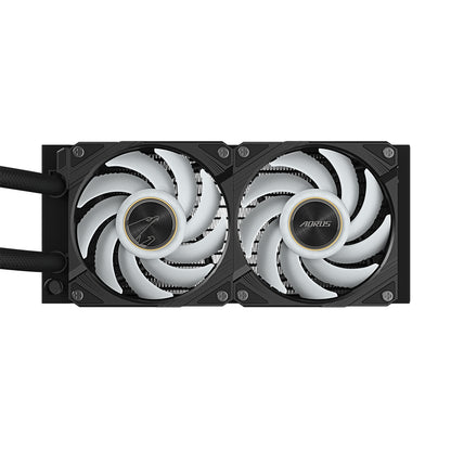 GIGABYTE AORUS WATERFORCE X II 240 Processor All-in-one liquid cooler 4.72" (12 cm) Black