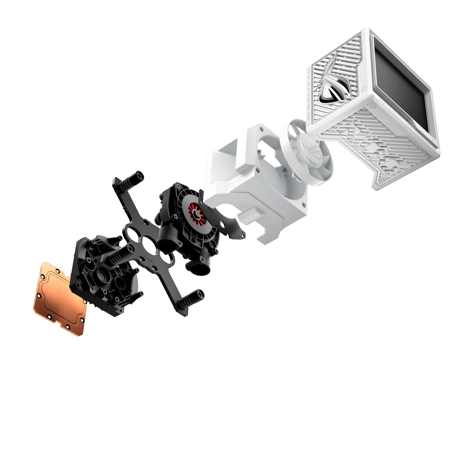 ASUS ROG RYUJIN III 360 ARGB EXTREME WHT Processor All-in-one liquid cooler 4.72" (12 cm) White 1 pc(s)