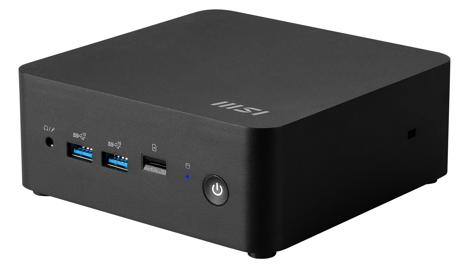 MSI Cubi NUC 13MQG-202BUS PC/workstation barebone 0.84L sized PC Black i7-1365U Intel SoC