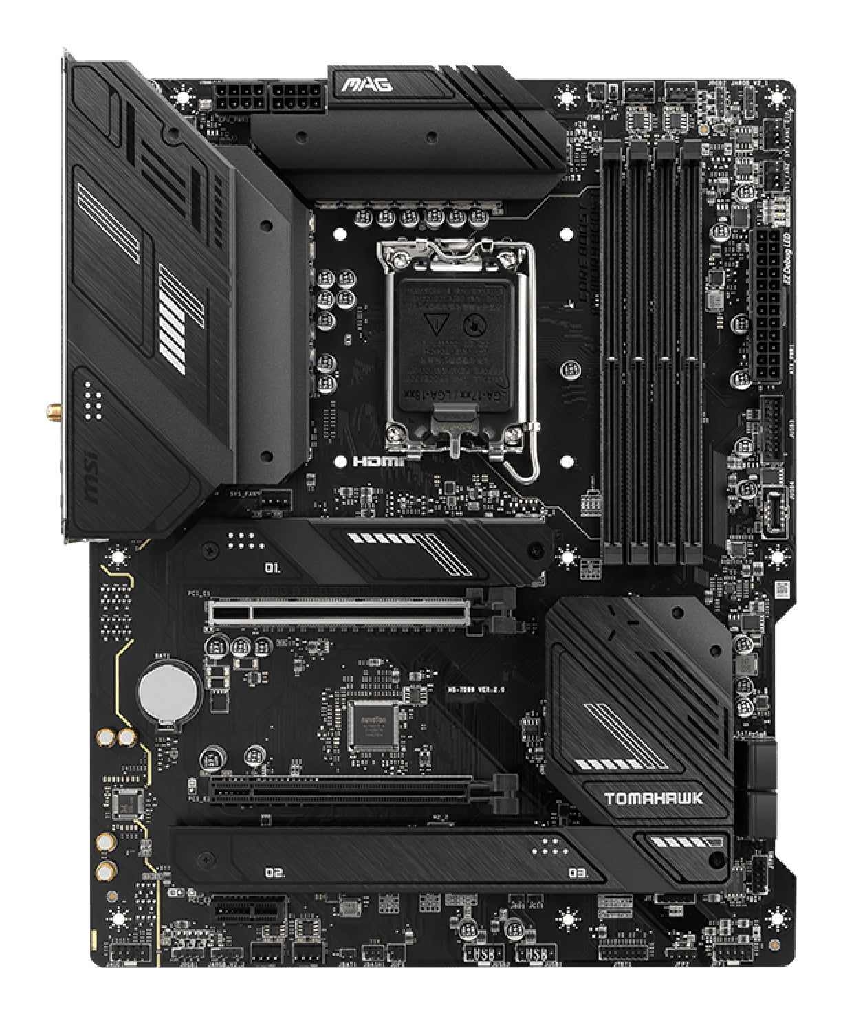 MSI MAG B760 TOMAHAWK WIFI motherboard LGA 1700 ATX